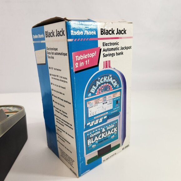 Radio Shack Blackjack Electronic Automatic Jackpot Savings Bank - Picture 12 of 13